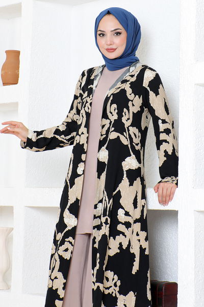 MRV B.G.S. - À Motifs Trois Viscose Équipe 0332BGS895 Noir et Vision - 343244