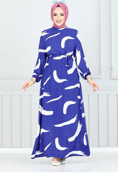 MRV O.Z.R. - À Motifs Viscose Robe 800 OZR1047-L Poires - 350419