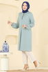 A Pileli Mira Tunik ASM2835-MS Mint - Thumbnail
