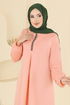 A Pileli Mira Tunik ASM2835-MS Somon - Thumbnail
