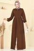 Abaya 0050BG354-MS Light Brown - Thumbnail