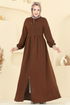 Abaya 0050BG354-MS Light Brown - Thumbnail