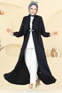 Abaya 112OZT1013-MS Navy Blue - Thumbnail