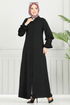 Abaya 1205DLB1088-MS Black - Thumbnail
