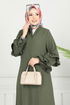 Abaya 1205DLB1088-MS Khaki - Thumbnail