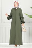 D.L.B. - Abaya 1205DLB1088-MS Khaki