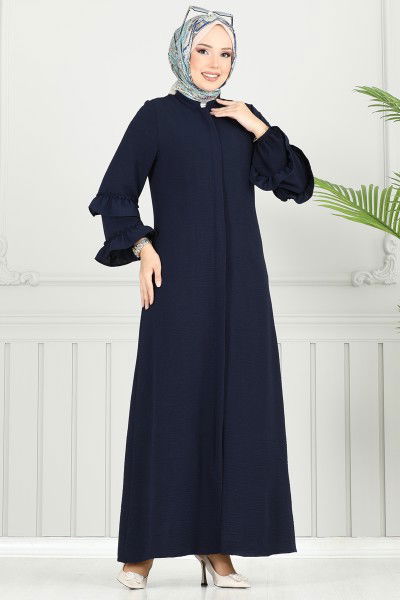 D.L.B. - Abaya 1205DLB1088-MS Navy Blue