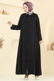 B.M.R. - Abaya 1361BM387-MS Black