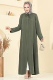 B.M.R. - Abaya 1361BM387-MS Khaki