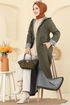 Abaya 1401ORG1169-MS Khaki - Thumbnail