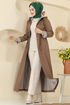Abaya 1401ORG1169-MS Tan - Thumbnail