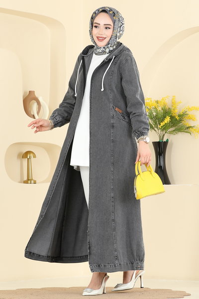 O.R.G. - Abaya 1417ORG1169-MS Gray Jeans - 428887