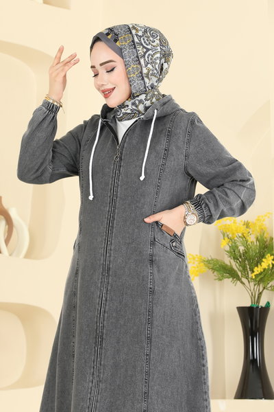 O.R.G. - Abaya 1417ORG1169-MS Gray Jeans - 428888