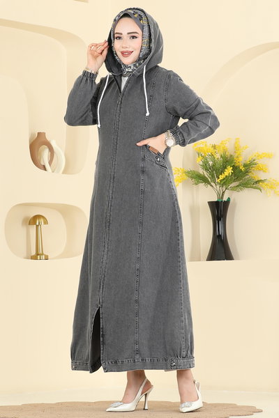 O.R.G. - Abaya 1417ORG1169-MS Gray Jeans - 428889