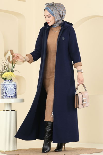 A.R.T. - Abaya 158ART1138-MS Navy Blue - 416266