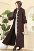 Abaya 1981TRT545-MS Bitter Brown - Thumbnail