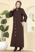 Abaya 1981TRT545-MS Bitter Brown - Thumbnail