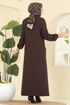 Abaya 1981TRT545-MS Bitter Brown - Thumbnail