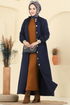 Abaya 1981TRT545-MS Navy Blue - Thumbnail