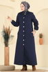 Abaya 1981TRT545-MS Navy Blue - Thumbnail