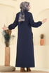 Abaya 1981TRT545-MS Navy Blue - Thumbnail