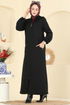 Abaya 1998TRT545-MS Black - Thumbnail