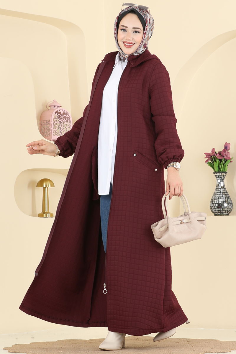 Abaya 1998TRT545-MS Burgundy