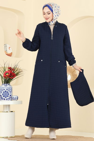 T.R.T. - Abaya 1998TRT545-MS Navy Blue - 429152