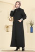 Abaya 199TRT545-MS Black - Thumbnail