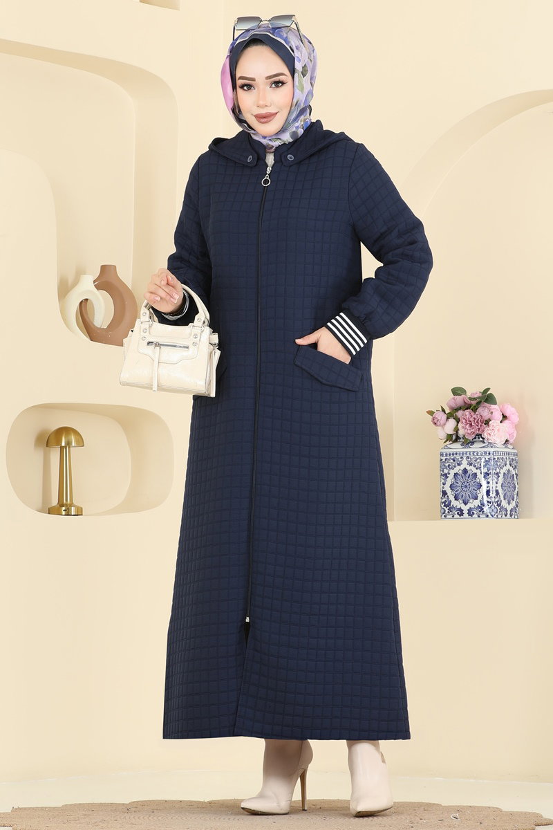 Abaya 199TRT545-MS Navy Blue