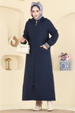 T.R.T. - Abaya 199TRT545-MS Navy Blue
