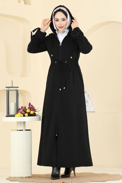 F.O.N. - Abaya 2012FON792-MS Black - 402827
