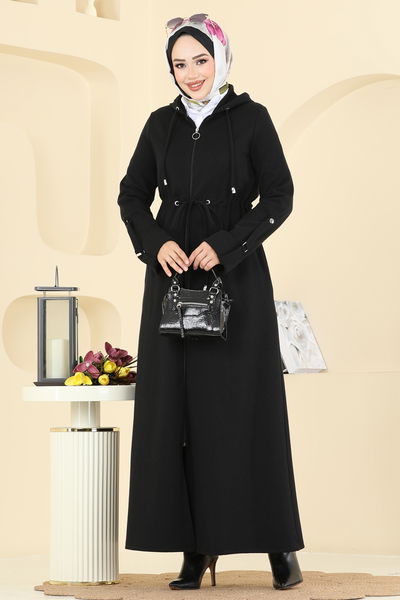 F.O.N. - Abaya 2012FON792-MS Black - 402829