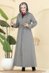Abaya 2012FON792-MS Gray - Thumbnail