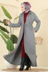عباءة رمادي 2012FON792-MS - Thumbnail