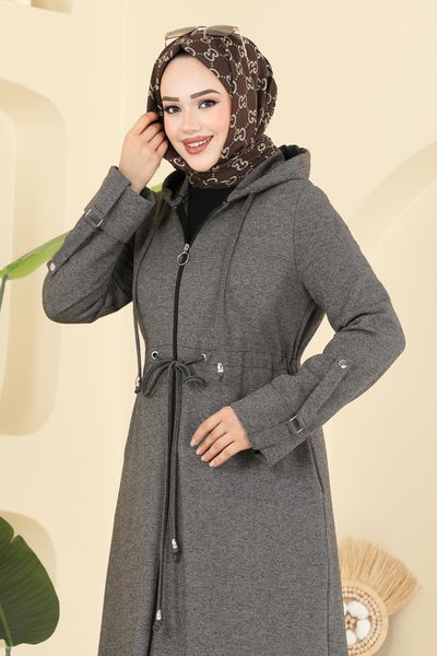 F.O.N. - عباءة بيج 2012FON792-MS - 402835