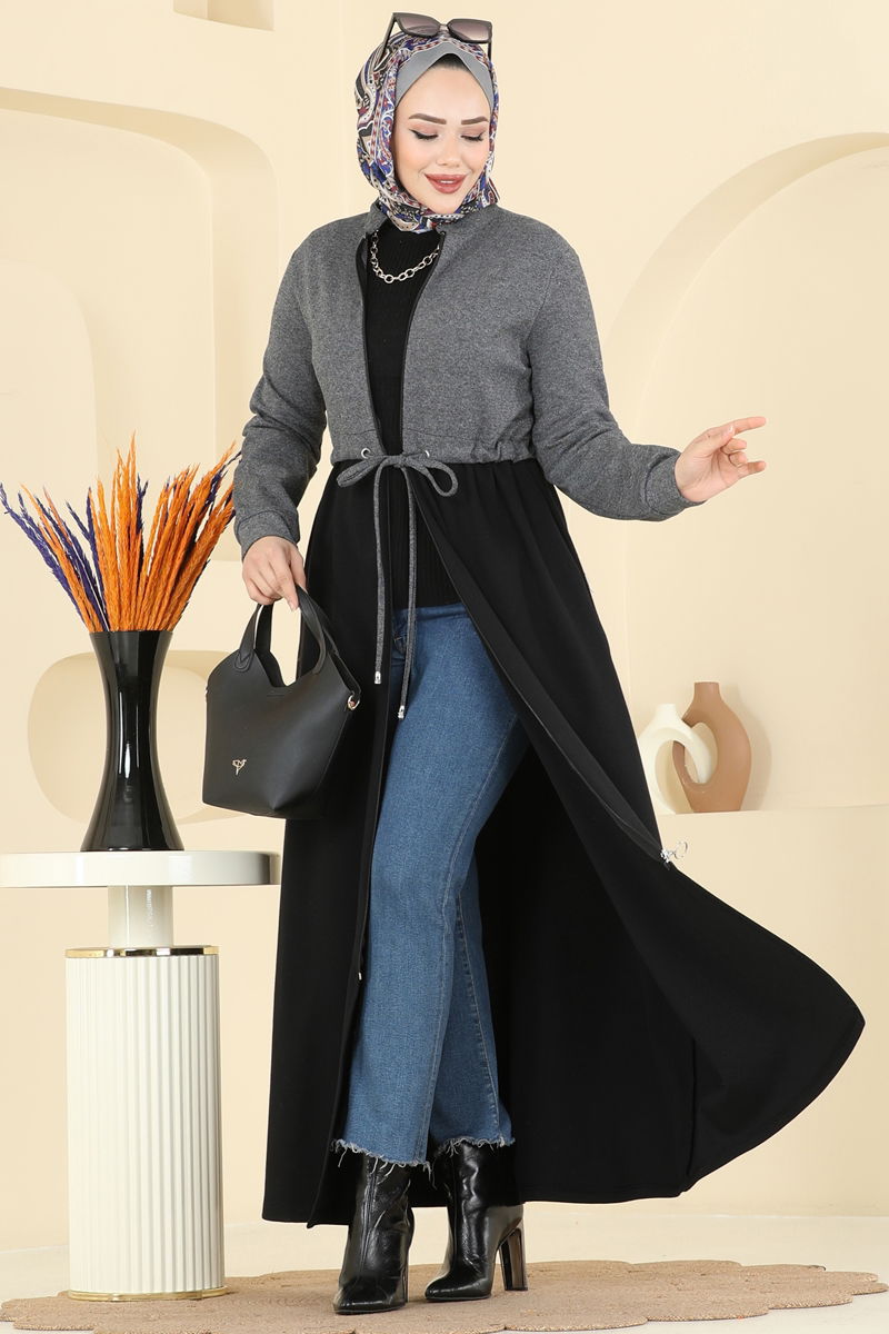 Abaya 2017FON792-MS Anthracite & Black