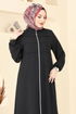 Abaya 2018MEY846-MS Black - Thumbnail