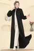 Abaya 2154OZT1013-MS Black - Thumbnail