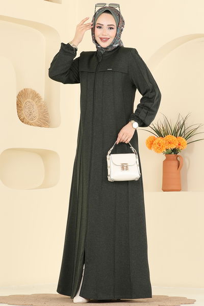 O.Z.T. - عباءة اخضر عفني 2154OZT1013-MS - 418703