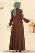 Abaya 2195SL432-MS Brown - Thumbnail