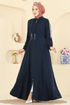 Abaya 2195SL432-MS Navy Blue - Thumbnail