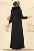 Abaya 2229OZT1013-MS Black - Thumbnail