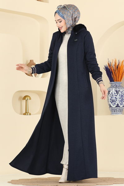 O.Z.T. - Abaya 2229OZT1013-MS Navy Blue - 417871