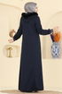 Abaya 2229OZT1013-MS Navy Blue - Thumbnail