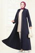Abaya 2247EDM718-MS Navy Blue - Thumbnail