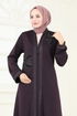 Abaya 2247EDM718-MS Purple - Thumbnail