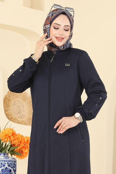 O.Z.T. - عباءة كحلي 2281OZT1013-MS - 410859