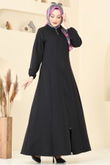 U.K.B. - Abaya 23003UKB139-MS Black