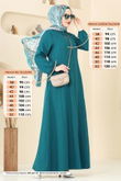 U.K.B. - Abaya 23003UKB139-MS Light Petroleum